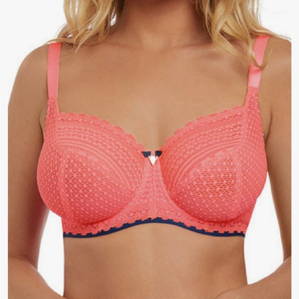 Freya Daisy‎ Lace Underwire Balcony Bra In Blush